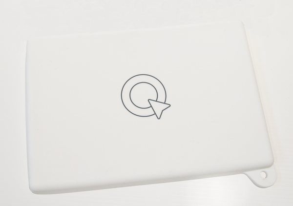 Q Screen Cover 10" White (Q logo)